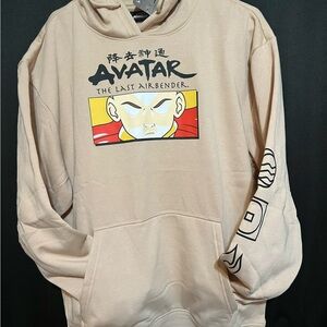 Avatar The Last Airbender Beige Hoodie